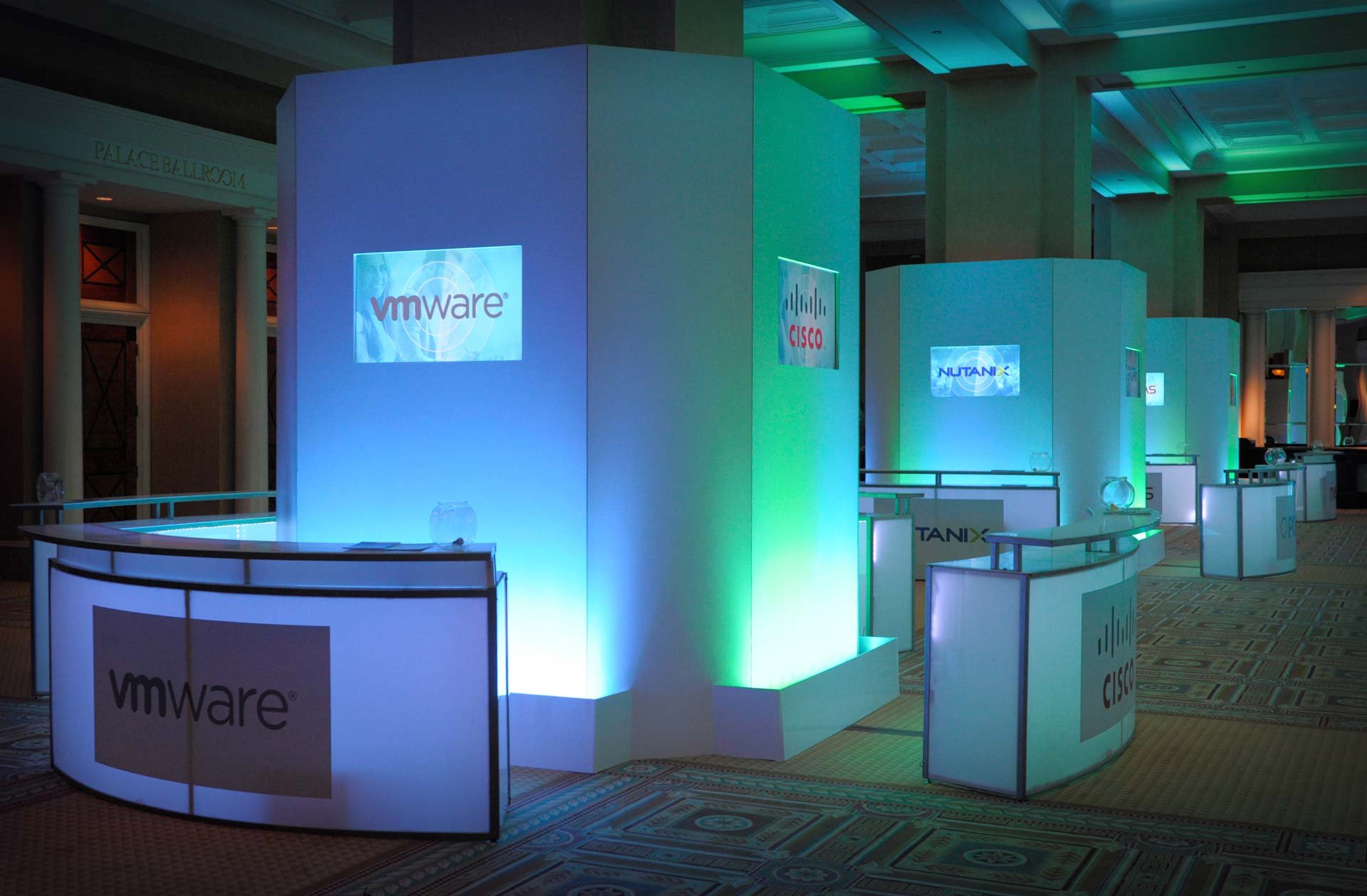 Event-Exhibition-Custom-Booths-Colorful-Lighting