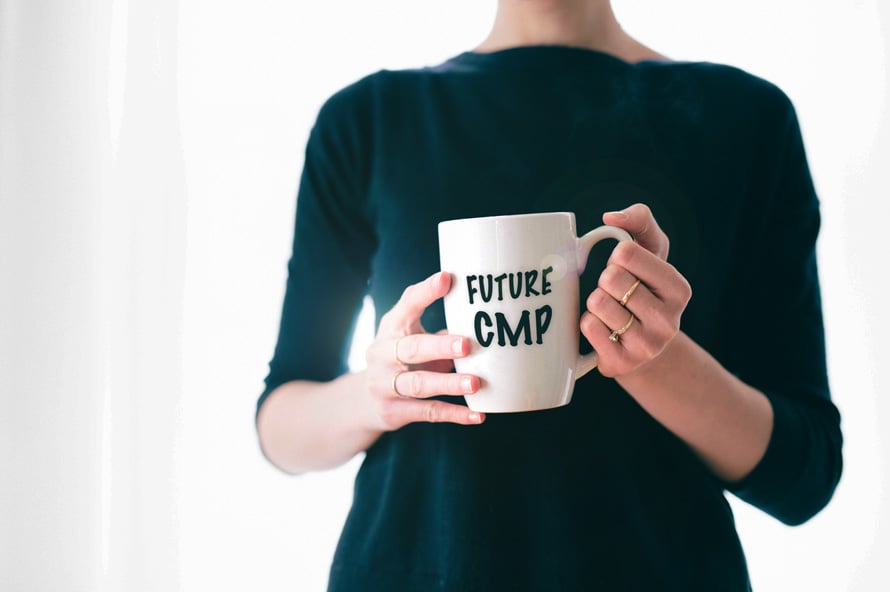 Future-Certified-Meeting-Professional-CMP-Woman-Holding-Mug