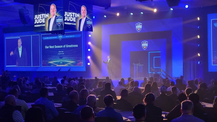 Presenting Speaker at LKQ 2025 General Session With Clarity Experiences AV Production