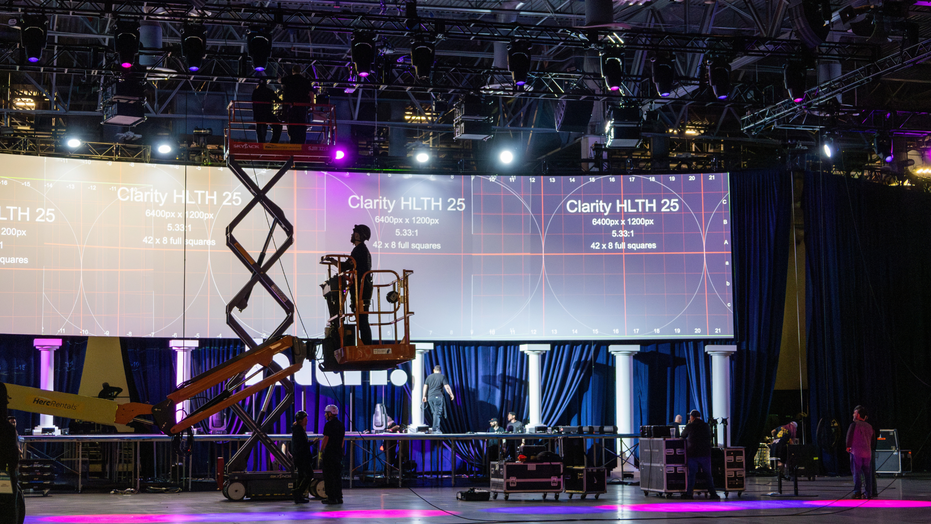 show day setup